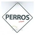 SEÑAL "PERROS  ON BOARD" PARA COCHES