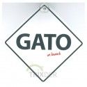 SEÑAL "GATO ON BOARD" PARA COCHES