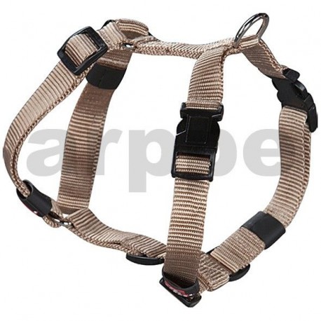 ARNÉS NYLON BASIC BEIGE TALLA S