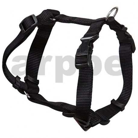 ARNÉS NYLON BASIC NEGRO TALLA XS