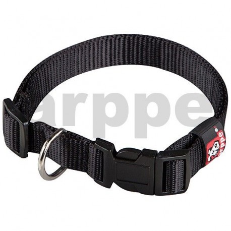 COLLAR NYLON 40-67 CMS NEGRO