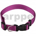 COLLAR NYLON 25-47 CMS MORADO