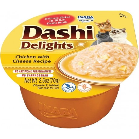 DASHI DELIGHT GATOS POLLO Y QUESO