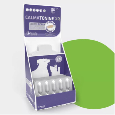 CALMATONINE, SUPLEMENTO ANTIESTRÉS PARA PERROS Y GATOS