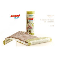 sticks serrano sabor cordero para perros
