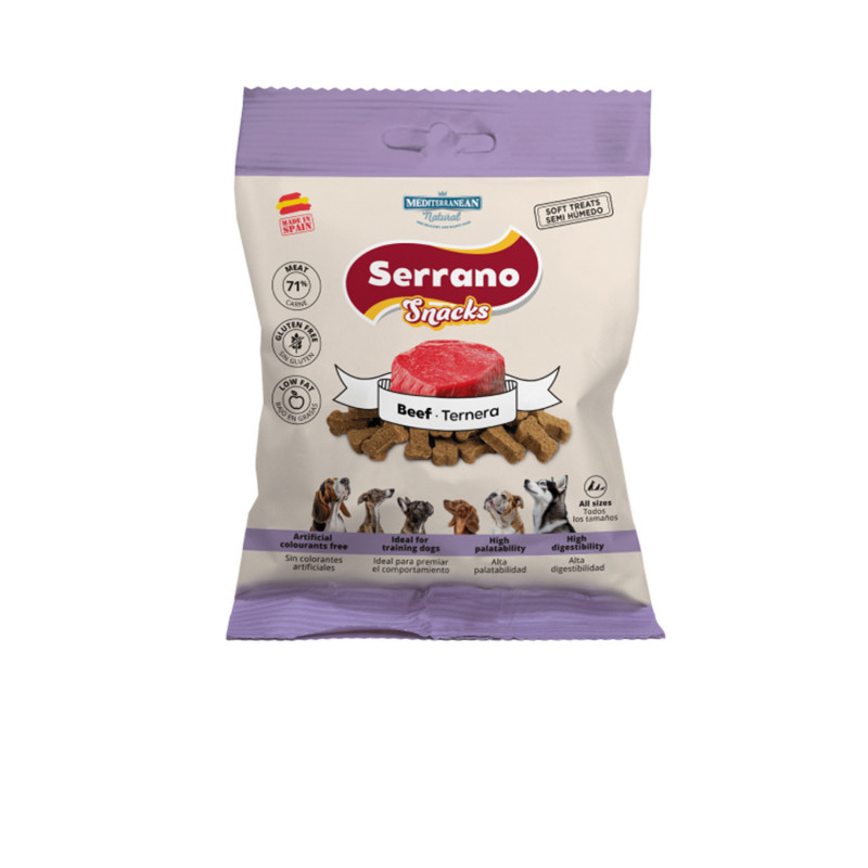 Snacks serrano sabor ternera 85 gramos