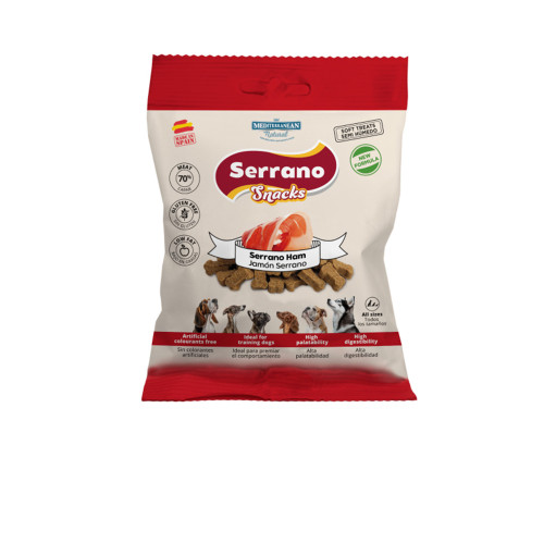 Snacks con sabor a jamón serrano, trixie.