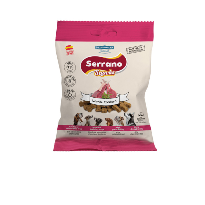 snacks serrano sabor cordero_latiendadeconmiperro.es